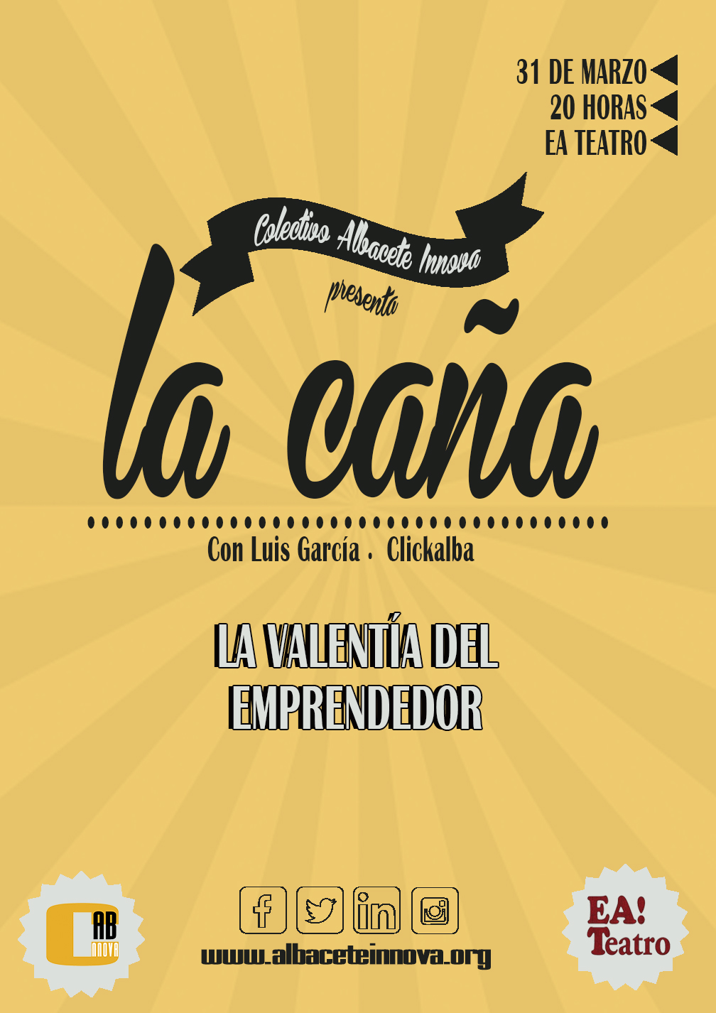 Lee más sobre el artículo La Caña con Luis García «Clickalba»