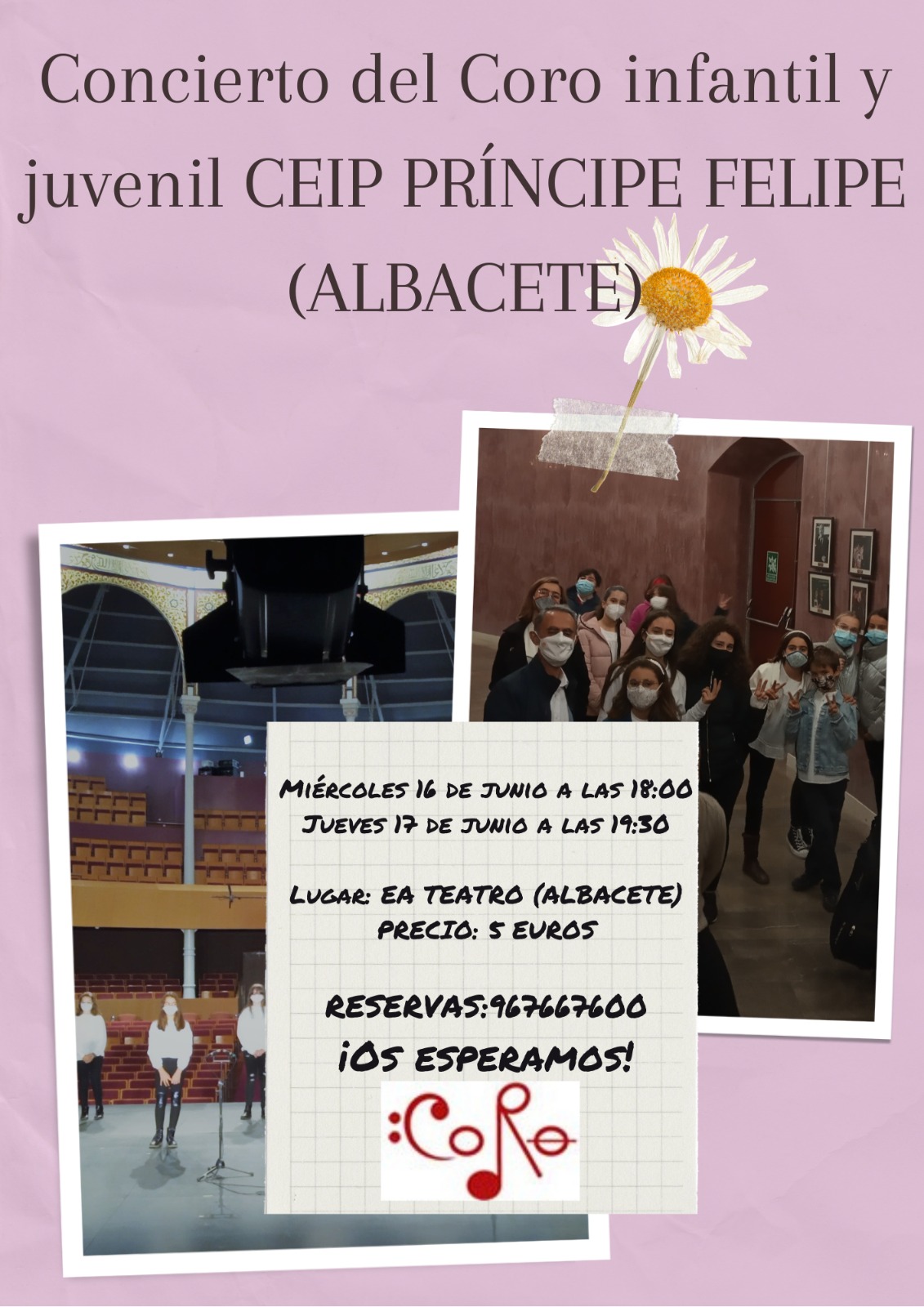 Lee más sobre el artículo Coro CEIP Príncipe Felipe