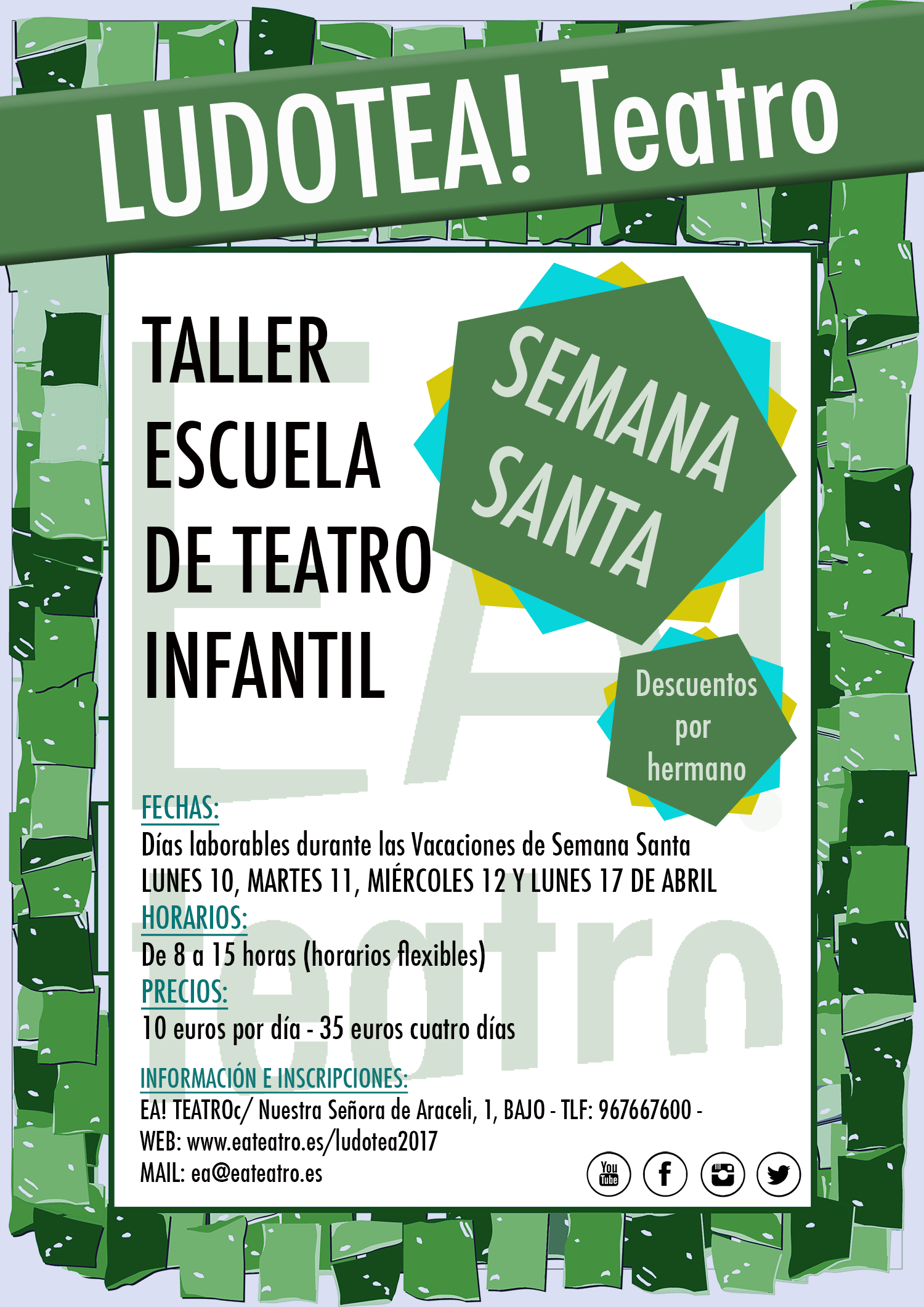 Lee más sobre el artículo LUDOTEA! Escuela-Taller de Teatro Infantil de Ea! Teatro