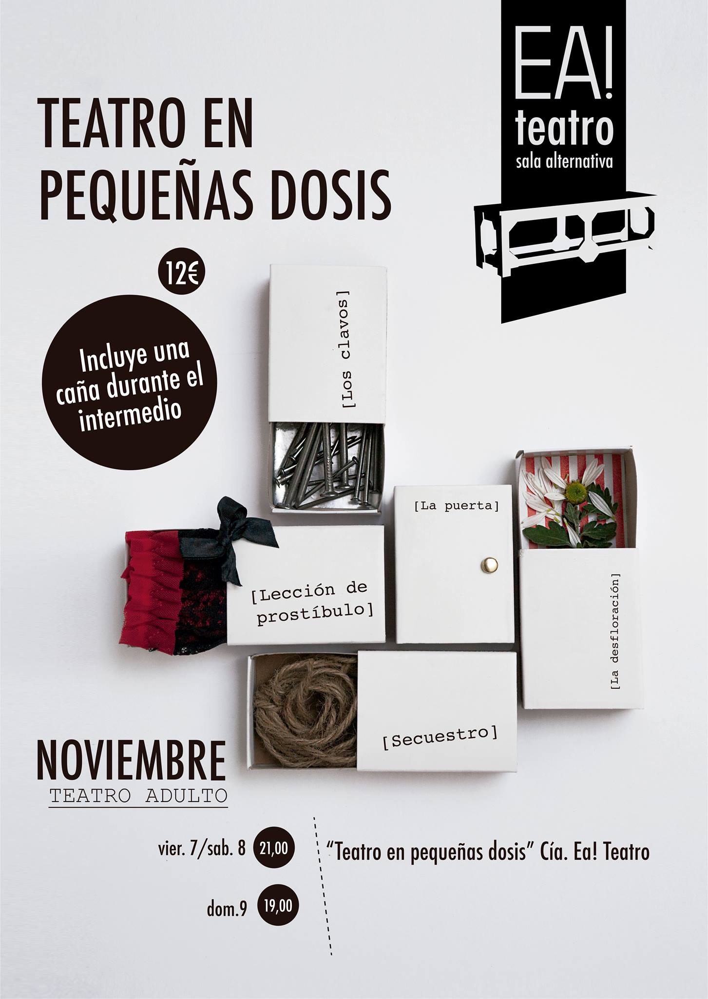 Lee más sobre el artículo Teatro en pequeñas dosis