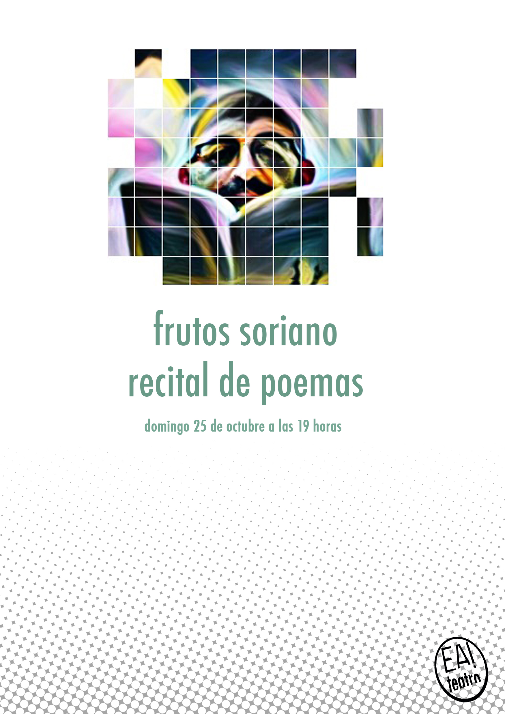 Lee más sobre el artículo Frutos Soriano, recital de poemas