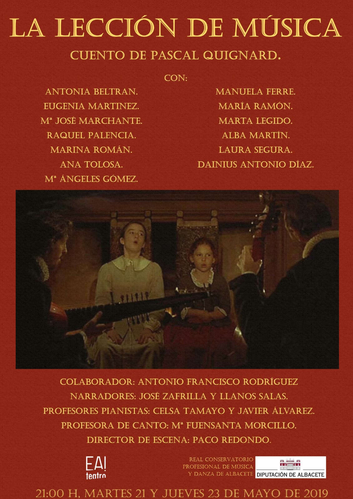 Lee más sobre el artículo LA LECCIÓN DE MÚSICA