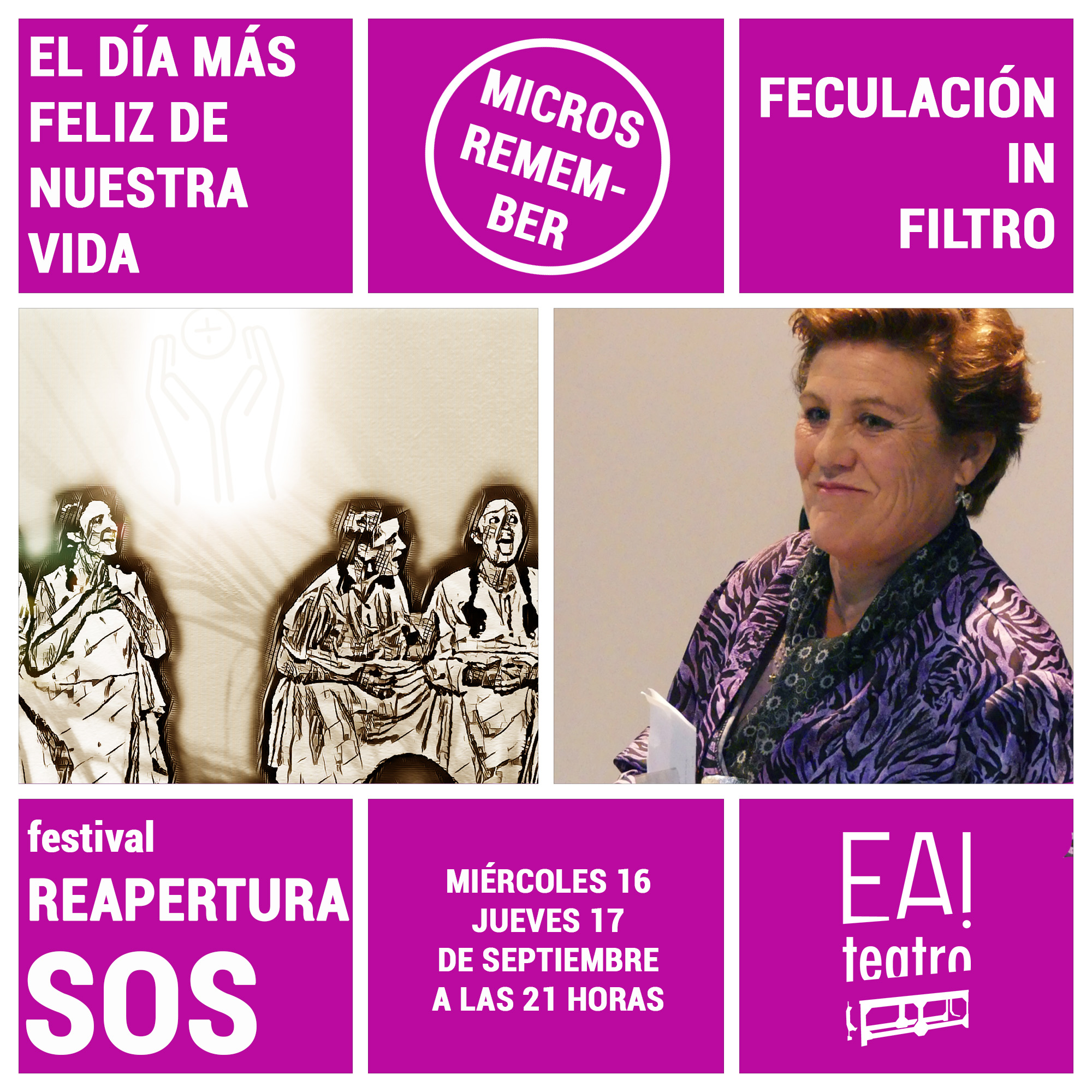 Lee más sobre el artículo MICROS REMEMBER: «EL DÍA MÁS FELIZ DE NUESTRA VIDA» Y «FECULACIÓN IN FILTRO»