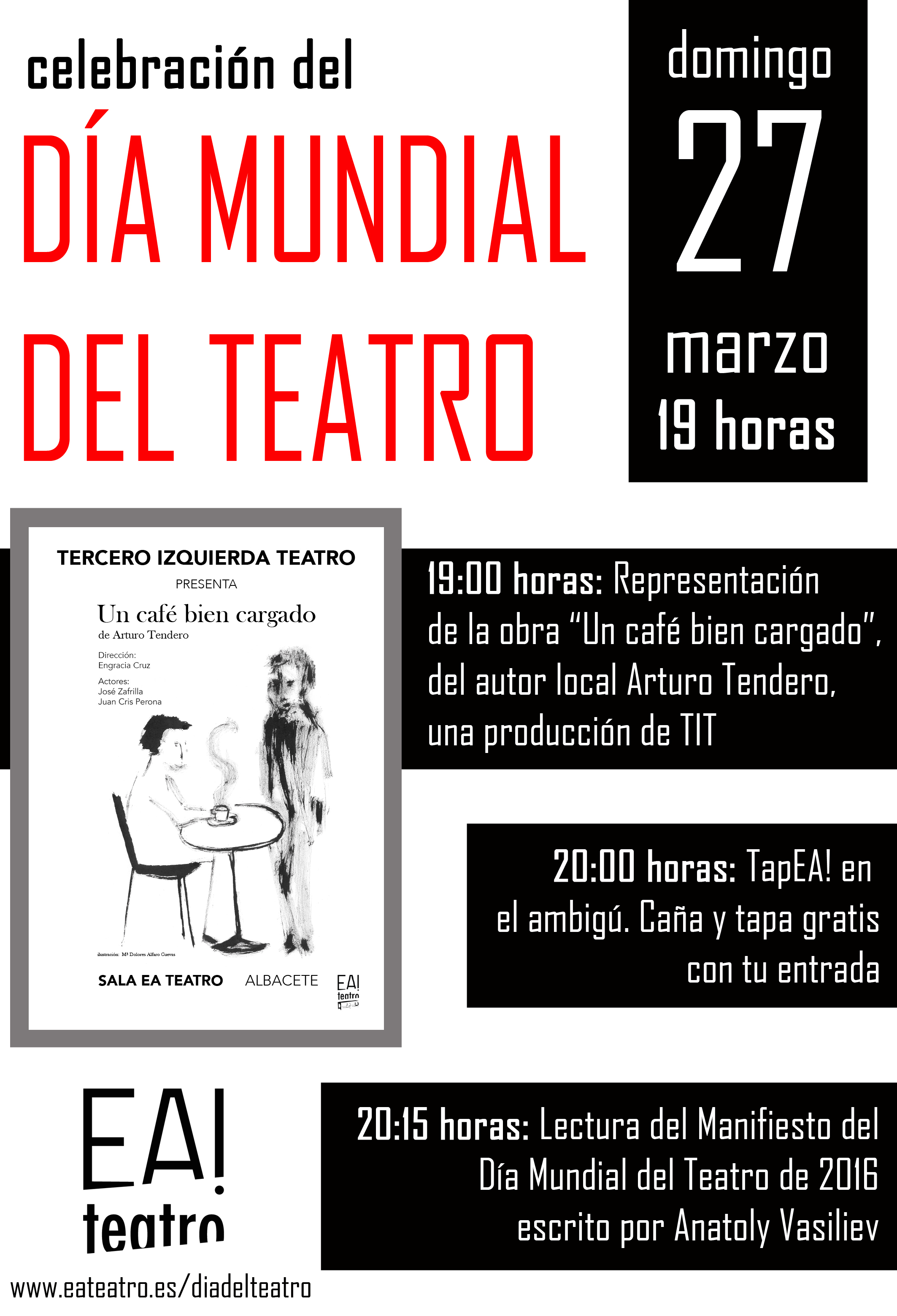 Lee más sobre el artículo Día Mundial del Teatro