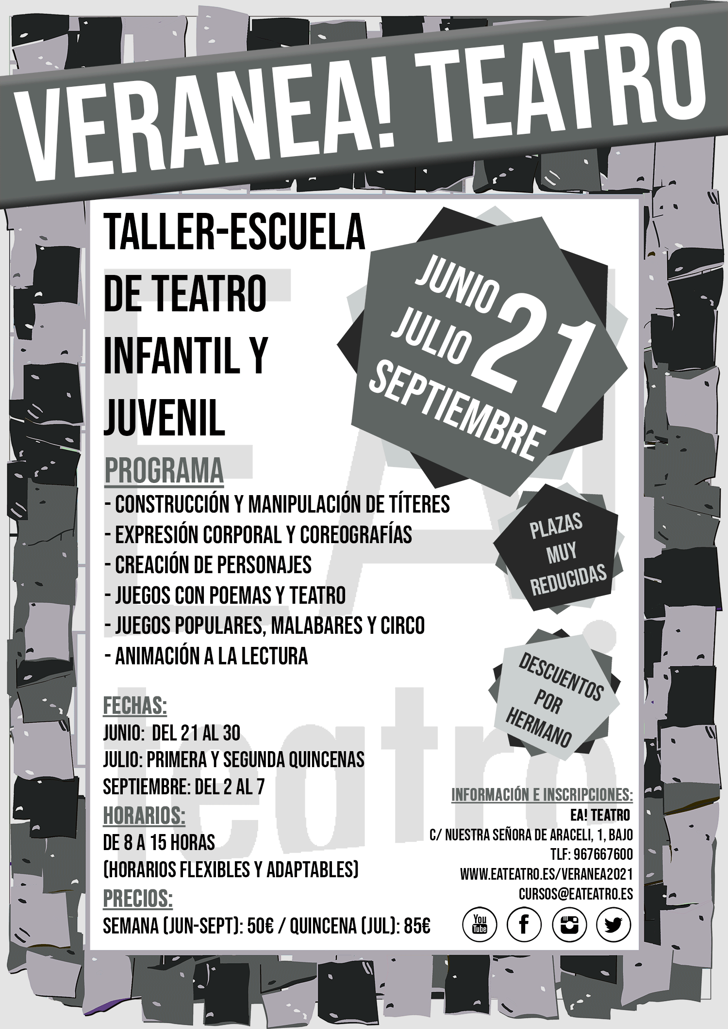 Lee más sobre el artículo VeranEa! Teatro 2021