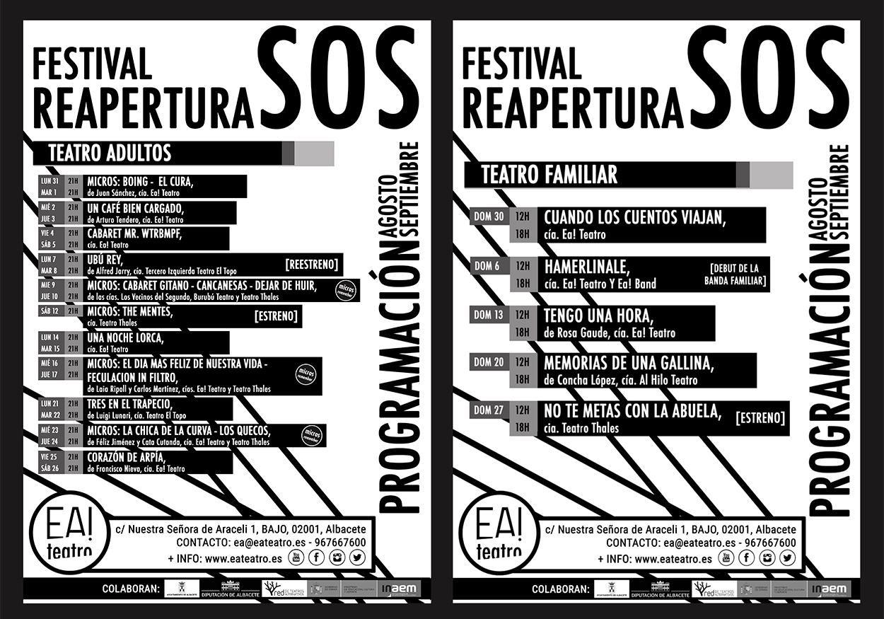 Lee más sobre el artículo FESTIVAL SOS REAPERTURA