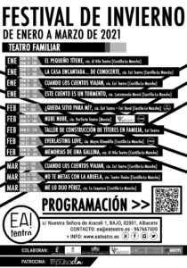 Lee más sobre el artículo FESTIVAL DE INVIERNO TEATRO FAMILIAR