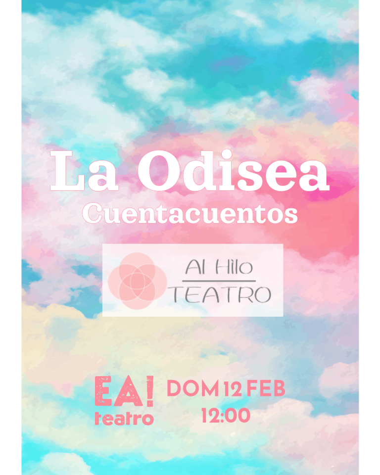 La Odisea – Cuentacuentos – 12/02/23 12:00 Ea! Teatro Albacete