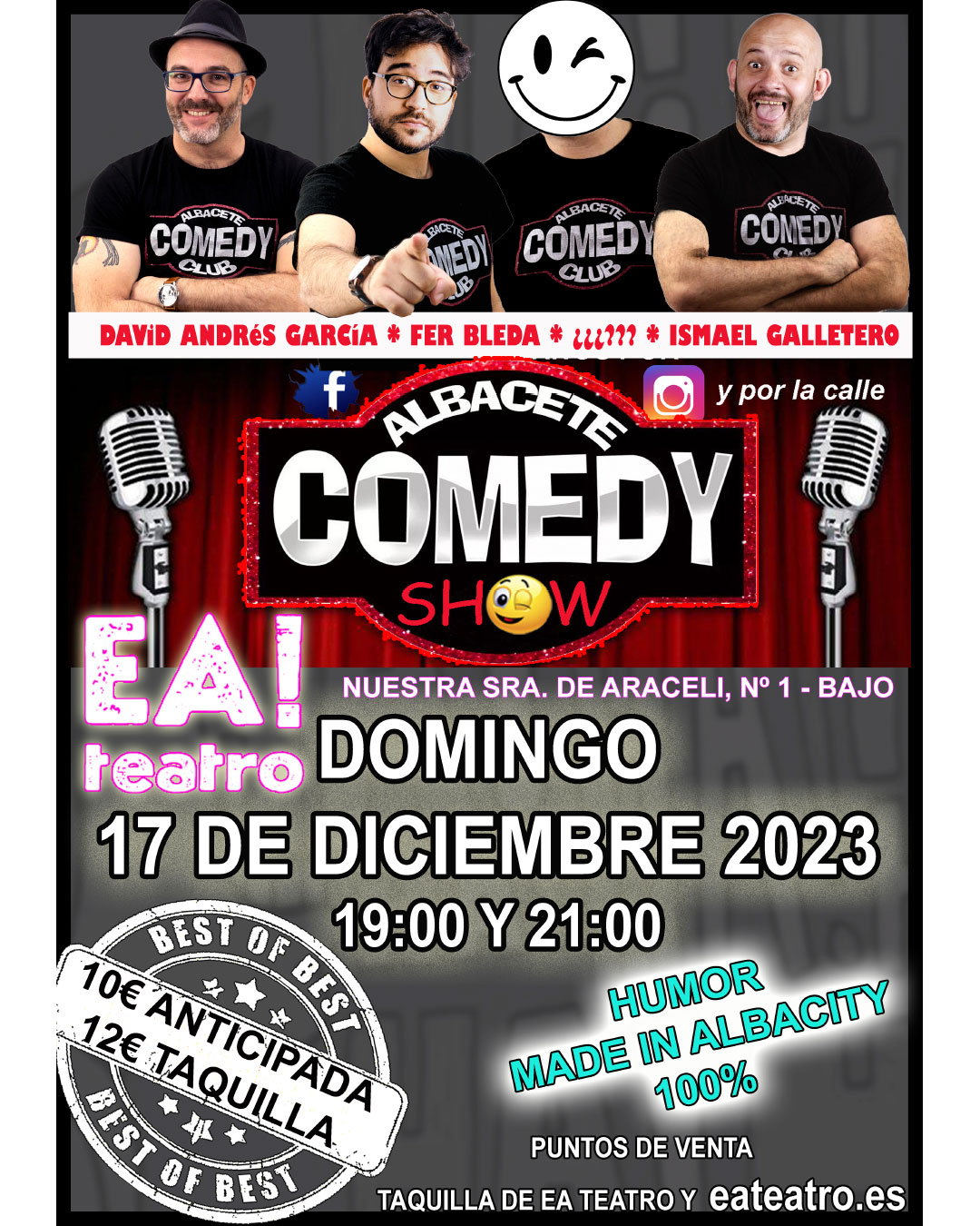 Lee más sobre el artículo Albacete Comedy Show