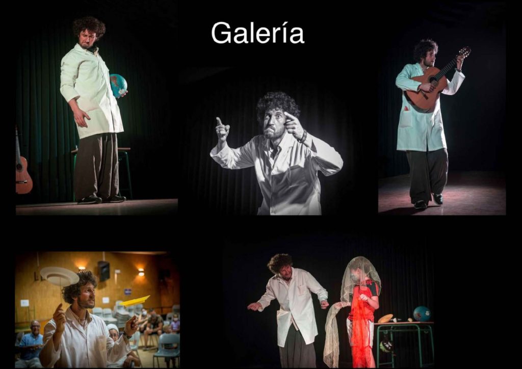 Dr. Astrognomillo - Juánfer Sáez - Un espectáculo de circo, ciencia y clown. EA! Teatro Albacete