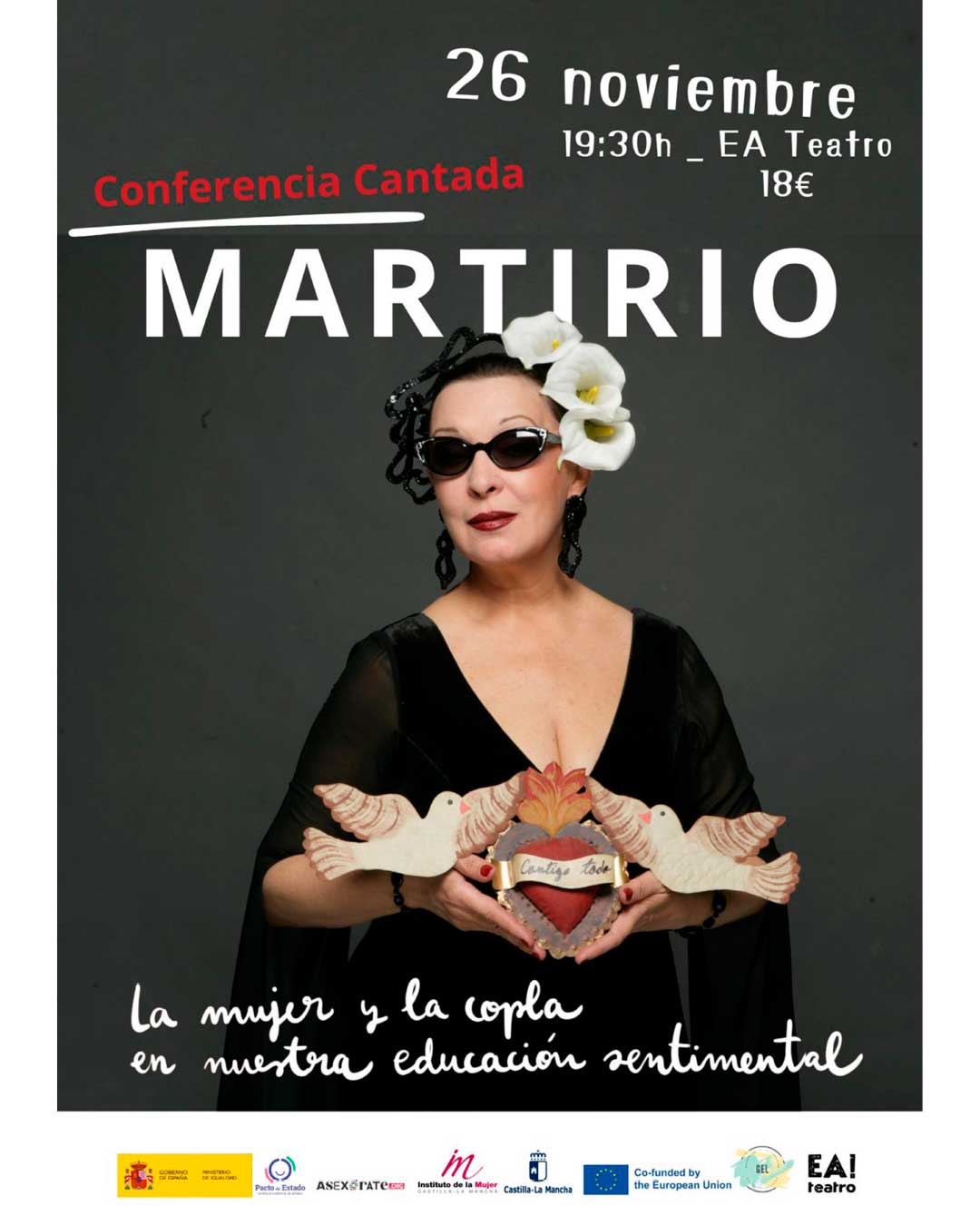 Lee más sobre el artículo Martirio. Conferencia cantada