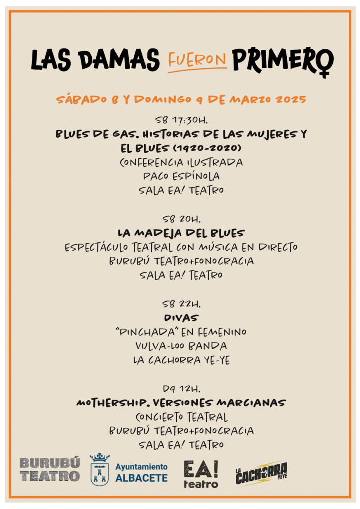 Programa Las Damas fueron primero - 8 y 9 de marzo 2025