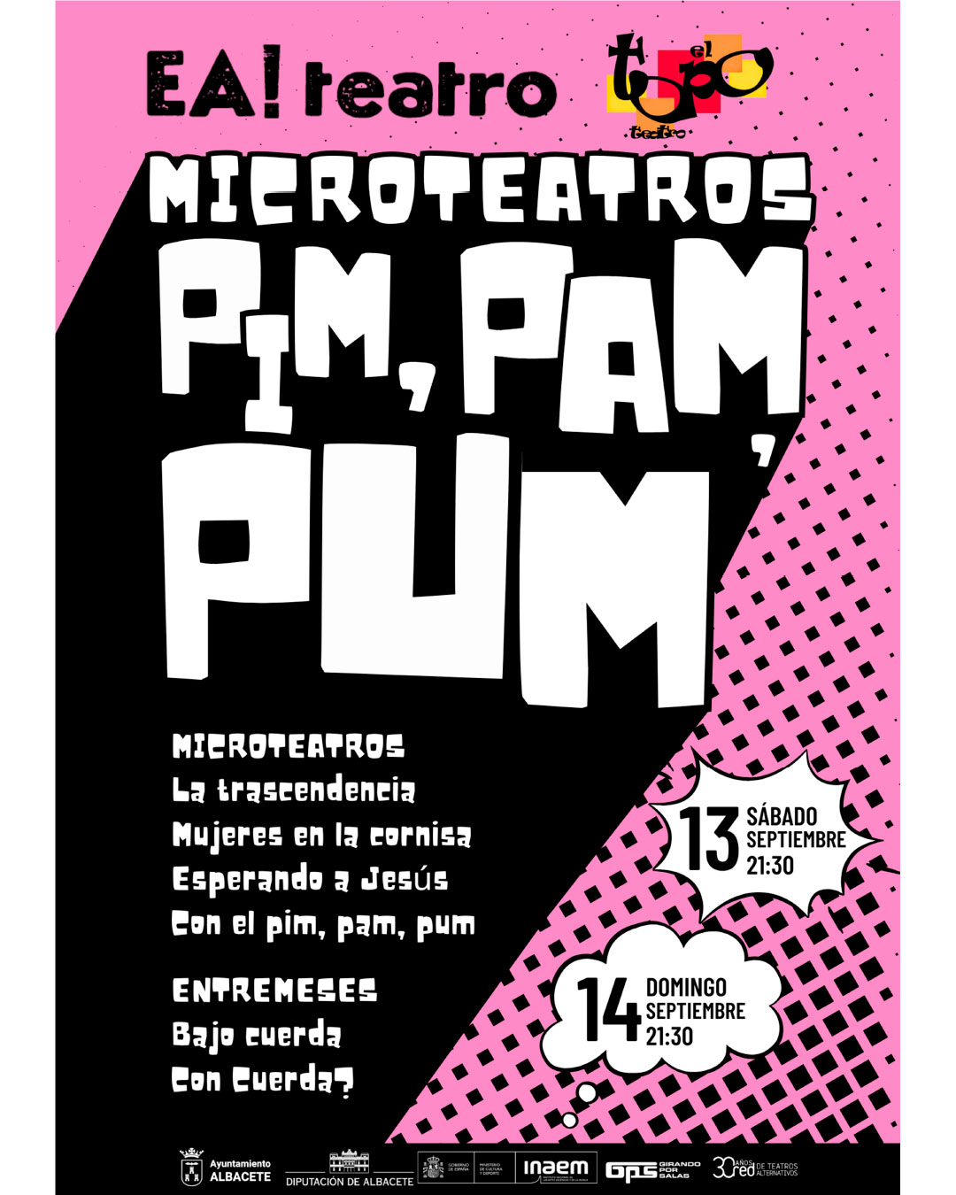 Lee más sobre el artículo Microteatros – Pim, pam, pum