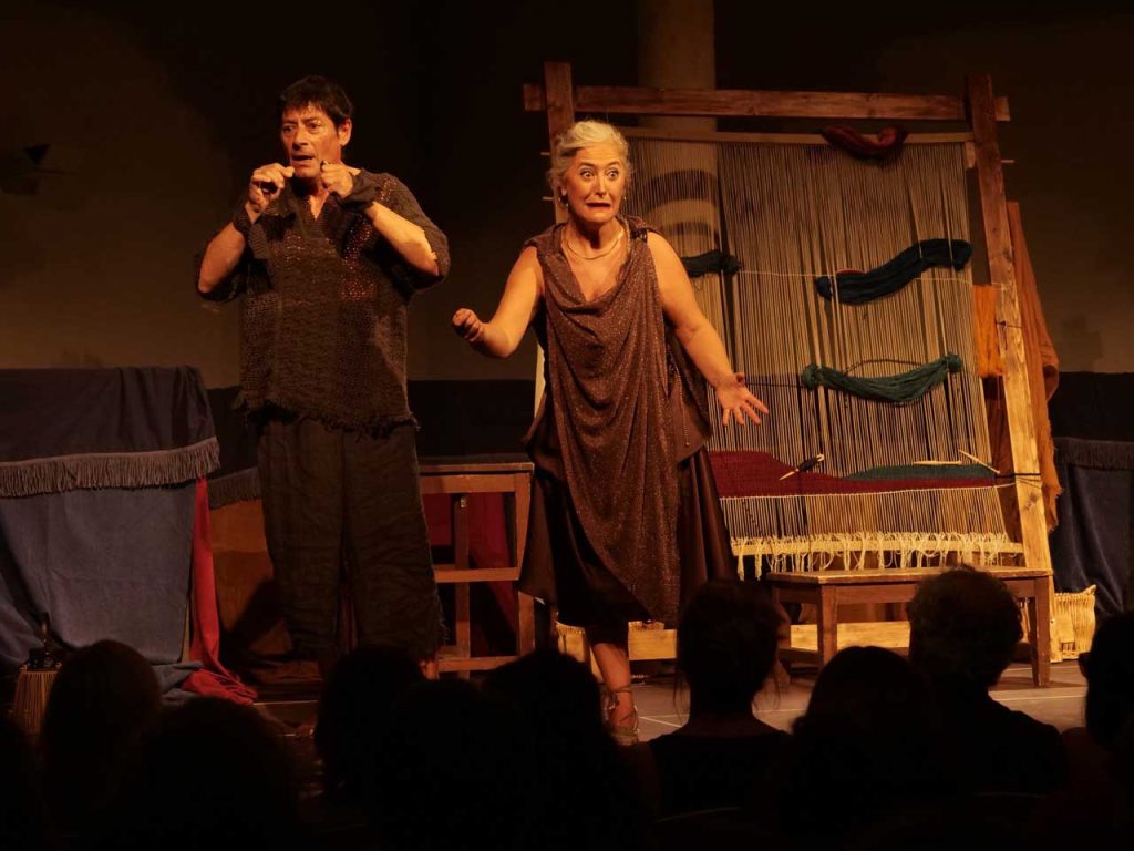 PENÉLOPE La Odisea … de mujeres, diosas y monstruos.- Al Hilo Teatro - EA! Teatro Albacete